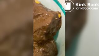 Yummy food for my tummy xxx scat mistress eat shit