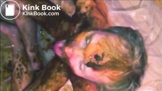 naked shit boy drinking piss