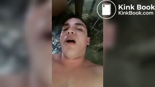 eating another man's shit & drinking his piss