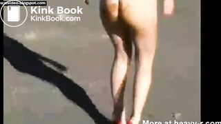 Yes she can walk and eat shit at the same time