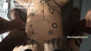 HEAR HIM SUCK OUT MY COLON JUICE