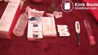 Cutouts: Treatment with laxative suppositories and