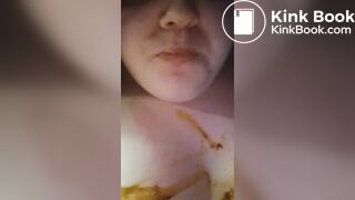 German boy play scat and eat snap Timo66m