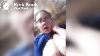 PUBLIC POTTY LICKERS v DIRTY toilet TONGUE tramps