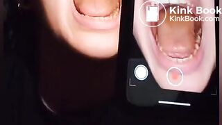 Scat rimjob while master shitting