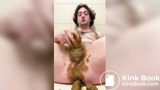 Alex playing with his shit