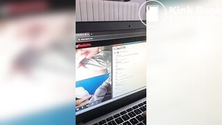 Dumb bitch exposed eating shit on dirtyroulette