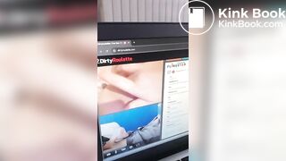 Dumb bitch exposed eating shit on dirtyroulette