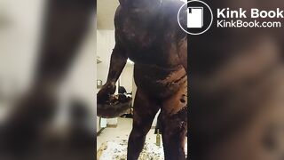 Shit smearing all over me