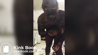 Shit smearing all over me