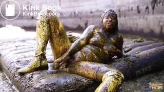 Green Wedding in cowshit