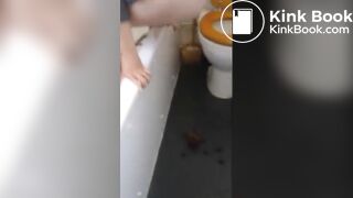 Amateur Wife Taking a Dump On the Floor