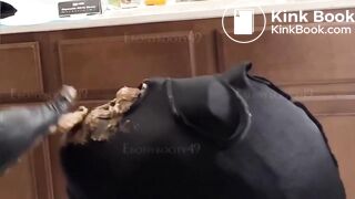 Black girl mouth SCAT