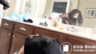 Black girl mouth SCAT