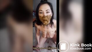 Extreme Shit Eating, Mouth full of shit, scat slut