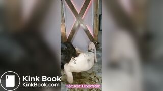 Scat Slut is a human Toilet for her Femdom