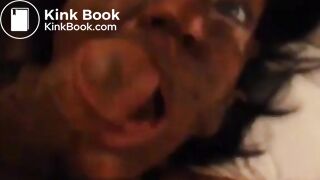 fem slave extreme scat blowjob