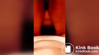 Did you see my shit before I pee?