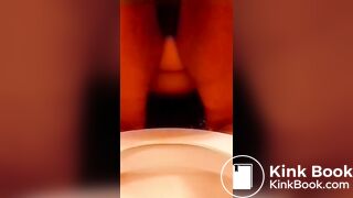 Did you see my shit before I pee?