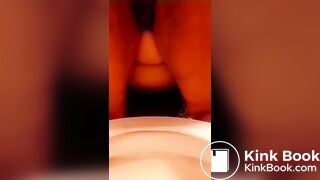 Did you see my shit before I pee?