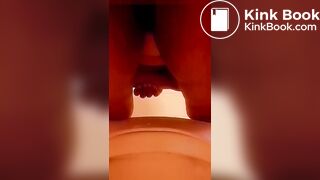 Did you see my shit before I pee?