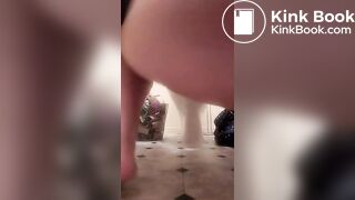 Shitting on bathroom floor