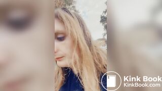 Eating my scat in public