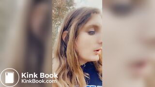 Eating my scat in public