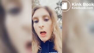 Eating my scat in public