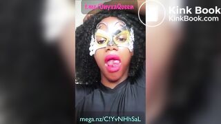 Giantess Swallows Pinkies and Shits Them Out