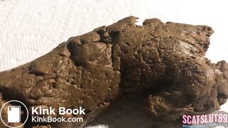 Fat, Hairy Ass Late Night Scat Close-Up