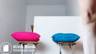 SCAT girl anal toying