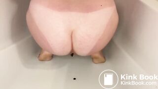 amateur girl licking her fresh poop for the very f