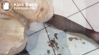 DIrty girlfriend ass fuck and shit eating