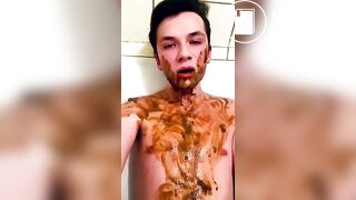 scat boy pissing