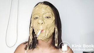 Hot Latina Extreme Diarrhea Smearing