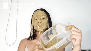 Hot Latina Extreme Diarrhea Smearing