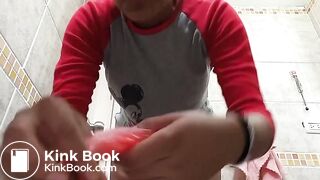 Hot Latina Extreme Diarrhea Smearing