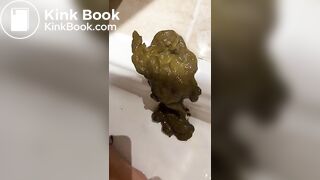 Woman Shitting In Shower