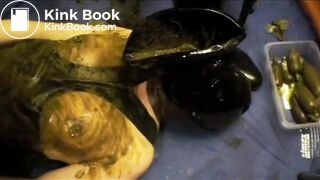 Faggot Slave Fed Shit And Piss