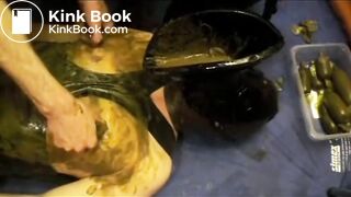 Faggot Slave Fed Shit And Piss