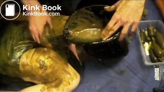 Faggot Slave Fed Shit And Piss