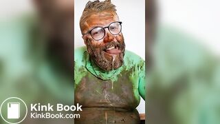 Dirty dildo sucking & shit smearing