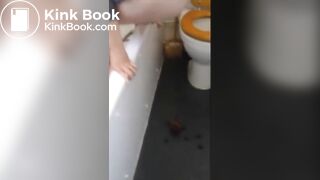 Amateur Wife Taking a Dump On the Floor