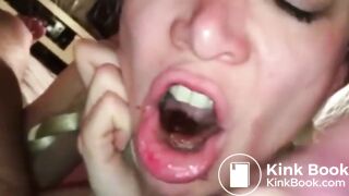 Blonde Girl Shitty Blowjob