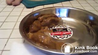 Mom feeds me daughter's friends Shit