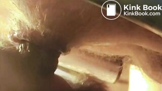 Master feeds with yummy scat from his wracked anus