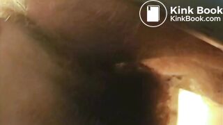 Master feeds with yummy scat from his wracked anus