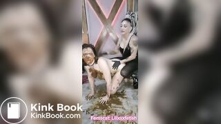 Scat Slut BDSM Tit Bondage and Shit Fuck
