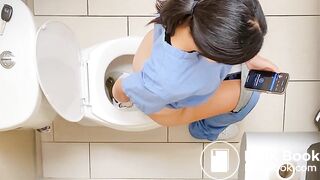 Nurse shitting at work